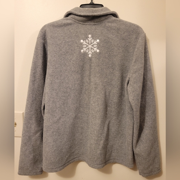 Rhinestone Snowflake Christmas Sweater - Picture 5 of 5